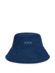 MSGM панама Bookish, синий - фото