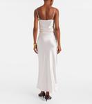 Исаак шелковая макси-юбка Joseph, Rose - фото 3