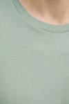 Футболка из хлопка Sisley, зеленый - фото 6