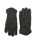 Водонепроницаемые перчатки с подкладкой из шерпы. K-Way, зеленый - фото
