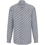 DIOR Мужская белая рубашка - фото