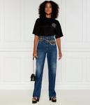 Джинсы Elisabetta Franchi, синий - фото 2