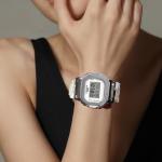 Женские часы CASIO Full Metal Series с мраморным узором - фото 4