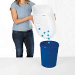 Trixie Berto серо-синий гигиенический поднос 39x22x59см Trixie, цвет серый - фото 5