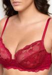 Бюстгальтер Yamamay Underwired bra, Ruby Floral/Dark Red - фото 4
