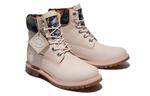 Ботинки водонепроницаемые Timberland Heritage 6 Inch, розово-бежевый - фото 4