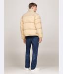 Пуховик мужской Tommy Jeans Alaska с воротником-стойкой, бежевый - фото 3