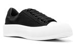 Кроссовки deck skate plimsoll shoes 'black white' Alexander Mcqueen, черный - фото 2