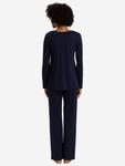 Пижама Hanro Cotton Silk, темно-синий - фото 3