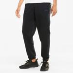 Брюки modern basics logo pants 'black' Puma, черный - фото 4
