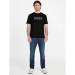 Футболка с коротким рукавом Guess Basic Gueembossed Logo, черный - фото 4
