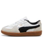 Кроссовки palermo leather 'white black gum' Puma, белый - фото