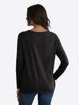 Imily Bela Лонгслив в черном цвете - фото 3