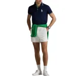 Мужская поло Polo Ralph Lauren, синий - фото 3