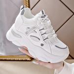 Кроссовки REIHUNG Chunky Sneakers Women's Low-top, бежевый - фото 7