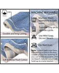 Коврики для ванной комнаты Allure Home Weavers, синий - фото 2