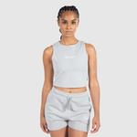 Женский спортивный топ Smilodox, серый - фото