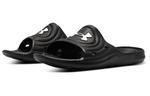 Шлепанцы Under Armour Locker 4 'Black White', черный - фото 3