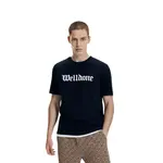 Футболка унисекс черная We11Done, черный - фото 3