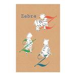 Фреска Komar ABC Animal Z, разноцветный - фото