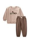 Толстовка Cigit JOGGERS SET, Beige - фото