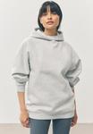 Толстовка Next HEAVYWEIGHT LONGLINE WITH SEAM DETAILING, Grey - фото 3