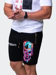 Шорты SkullPaint черные MACEOO - фото 6