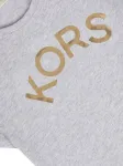 Футболка с логотипом Michael Kors Kids, серый - фото 3