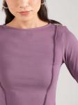 ABOUT YOU Лонгслив 'Nora' в цвете Plum - фото 2