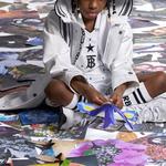 Футболка детская Burberry, белый / черный - фото 4