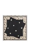 Шарф OPUS DOTTED PATTERN, Black - фото 3