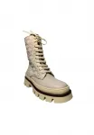 Ботинки на шнуровке Pollini, Beige - фото 2