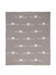 Одеяло с принтом Little Bear, коричневый - фото