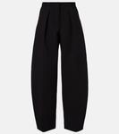 Овальные брюки с широкими штанинами Jacquemus, черный - фото