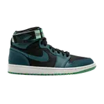 Кроссовки Air Jordan 1 High Strap 'Green Spark', черный - фото