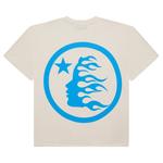 Футболка Hellstar Classic T-Shirt (Regular Print), цвет White/Blue - фото 2