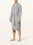 Мужской халат Boss, серый - фото 2