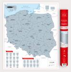 Польская скретч-карта, 1:1 500 000, ArtGlob - фото