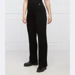 Брюки стандартного кроя высокая талия Twin-Set, черный - фото 2