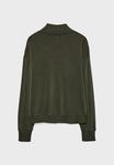 Толстовка Stradivarius SOFT-TOUCH , Dark Green - фото 7