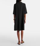 Платье миди силуэта А Vince, черный - фото 3