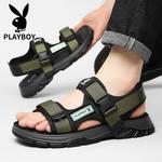 Пляжные сандалии мужские Playboy, черный - фото 3