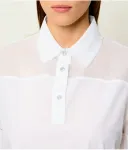 Рубашка loose fit Marc Cain, белый - фото 4