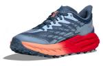 Кроссовки HOKA ONE ONE Speedgoat 5 Женские, Red/Blue - фото 3
