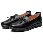 Лоферы женские черный Aokang - фото 2