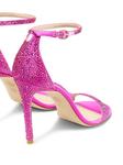 Сандалии Stuart Weitzman 100 мм Nudist Shine, розовый - фото 3