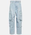 Джинсовые брюки карго Elore ISABEL MARANT, синий - фото