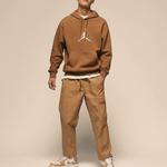 Мужские повседневные брюки Jordan, коричневый - фото 4