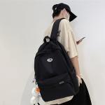 ADOONGA Нейлоновый рюкзак унисекс черно-белый, Black[without Charm] - фото 6