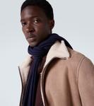 Рифленый кашемировый шарф Brunello Cucinelli, CB878 - фото 2